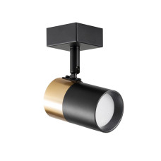 Светильник поворотный, спот Zuma Line Fori GU10 1x50W IP20 черный