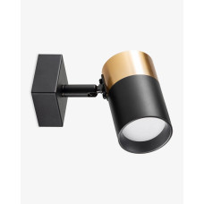 Светильник поворотный, спот Zuma Line Fori GU10 1x50W IP20 черный