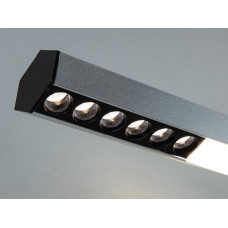 Настенный LED светильник Diasha серый 20W