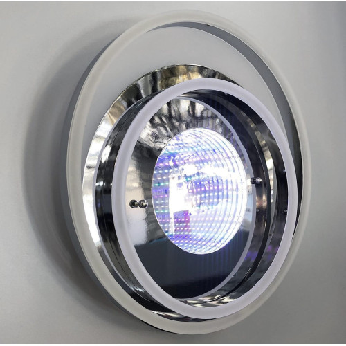 Світлодіодна люстра з 3D ефектом Line.F A 55011/2S+LED 3D CR
