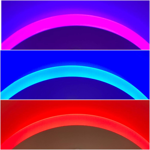 Стельова мінімалістична LED люстра в чорному корпусі Line.F  RGB підсвітка Немає