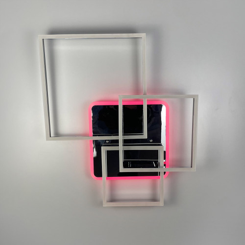 Світлодіодна люстра Ideal Lux Frame у хромованому корпусі | Арт. A 11017/3 RGB CH | Line F