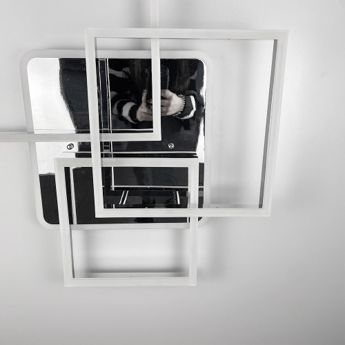 Світлодіодна люстра Ideal Lux Frame у хромованому корпусі | Арт. A 11017/3 RGB CH | Line F