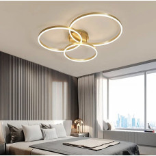 LED люстра Anelli на 3 кільця Line.F A 8008/3 GD