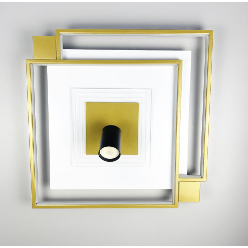 Потолочная LED люстра квадратной формы | Line F | Арт. 310/500*500 
