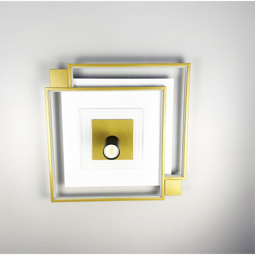 Потолочная LED люстра квадратной формы | Line F | Арт. 310/500*500 