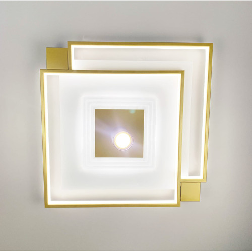 Потолочная LED люстра квадратной формы | Line F | Арт. 310/500*500 