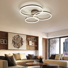 LED люстра Anelli Coffee на 3 кольца | Line F | Арт. A8008/3 BCoffee 