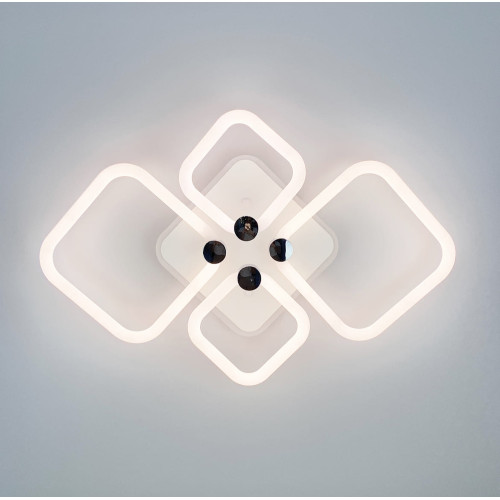 Светильник с LED кольцами, рассеивающий свет на 360° | Line F | Арт. A2837/2+2 RGB LED 