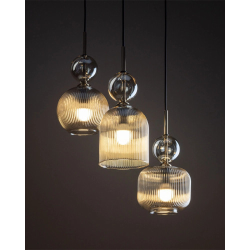 Подвесной светильник, люстра TK Lighting 11041 Sophia E14 3x10W IP20 янтарный