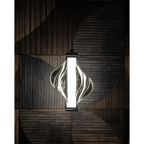 Подвесной светильник, люстра TK Lighting 18213 Elva LED 1x8W 3000K 1032Lm IP20 дымчатый