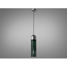 Люстра Loft с тонированным стеклом