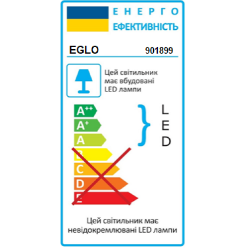 Торшер уличный солярный SCORDIANO-L EGLO 901899