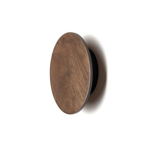 Бра, настенный светильник Nowodvorski 11288 Ring Timber S LED 1x7W 3000K 60Lm IP20 коричневый