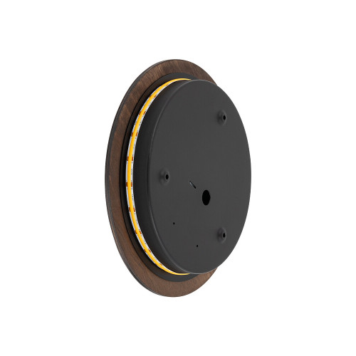 Бра, настінний світильник Nowodvorski 11290 Ring Timber M LED 1x10W 3000K 130Lm IP20 коричневий