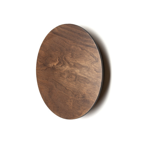 Бра, настінний світильник Nowodvorski 11290 Ring Timber M LED 1x10W 3000K 130Lm IP20 коричневий