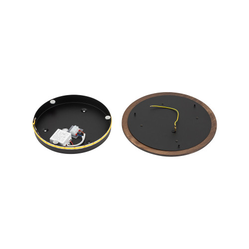 Бра, настінний світильник Nowodvorski 11290 Ring Timber M LED 1x10W 3000K 130Lm IP20 коричневий
