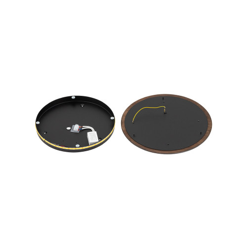 Бра, настенный светильник Nowodvorski 11291 Ring Timber L LED 1x13W 3000K 160Lm IP20 коричневый