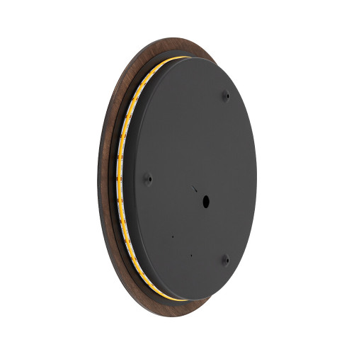 Бра, настенный светильник Nowodvorski 11291 Ring Timber L LED 1x13W 3000K 160Lm IP20 коричневый