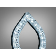 LED настенное бра черное 17 Вт CCT цепочка