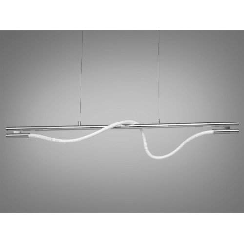 Современная светодиодная люстра, 22W (арт. 9609-L1200CH)