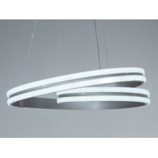 LED підвісна люстра Diasha коричнева 95Вт 16м²