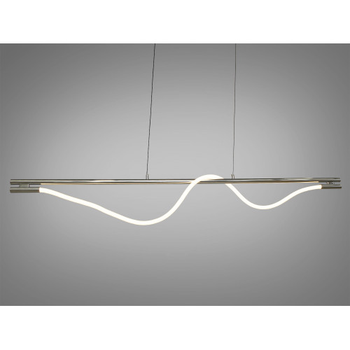 Современная светодиодная люстра, 22W (арт. 9609-L1600CH)