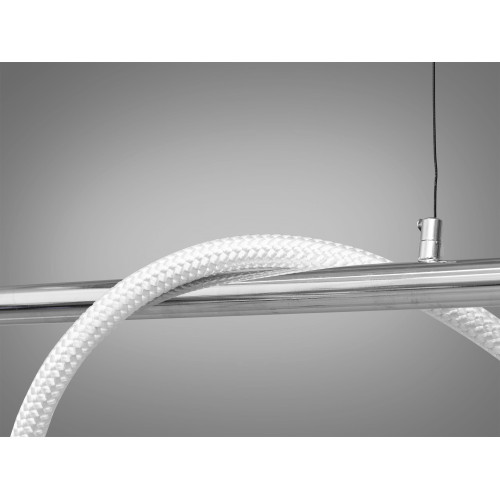 Современная светодиодная люстра, 22W (арт. 9609-L1600CH)