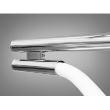 LED люстра шланг для каворкингов серии "Роуплайт", цвет хром, 20