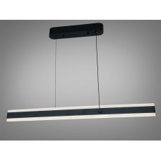 LED люстра подвесная Diasha черная 50 Вт