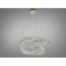 LED люстра підвіс золото 92 Вт з пультом