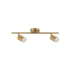 Светильник поворотный, спот Goldlux 327260 Goldi GU10 2x10W IP20 Золотой