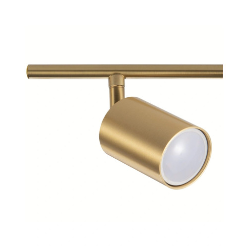 Светильник поворотный, спот Goldlux 327260 Goldi GU10 2x10W IP20 Золотой
