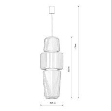 Люстра Nowodvorski 12250 Nome B GX53 1x15W IP20 бежева