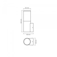 LED Світильник архітектурний AR091B IP54 VIDEX GU10