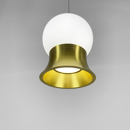 Підвісний світильник Fuji LED у золотому корпусі Line.F MJ 103/1 GD
