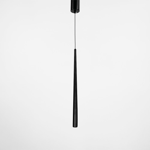 Світильник NUT ONE у чорному корпусі в стилі модерн Line.F MJ 123/550 BK