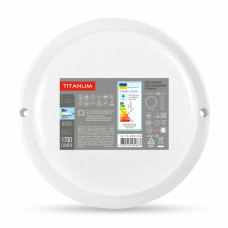 LED світильник вологозахищений круглий TITANUM 20W 6500K TL-BHR-206