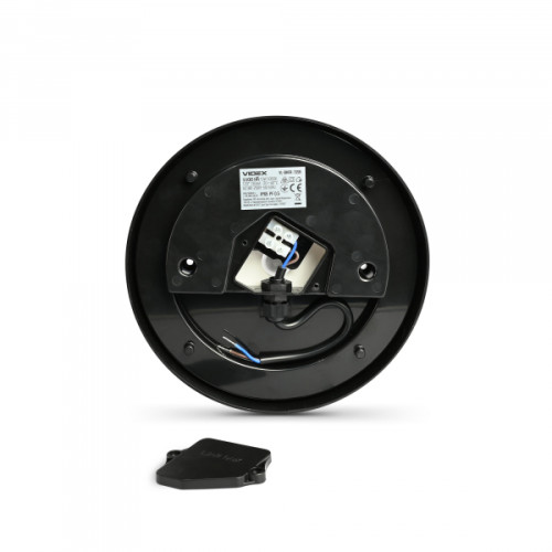 LED світильник ART IP65 круглий VIDEX 15W 5000K Black
