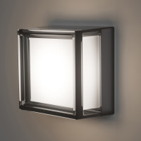 LED світильник IP65 квадратний VIDEX BHD02 9W 2400-3200-4300K Black