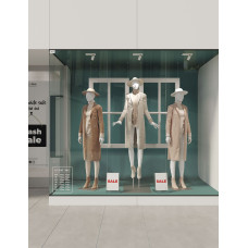 Накладний світильник Skarlat RSLC78049-1 1×7W WH+BK 3000K