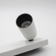 Накладний світильник Skarlat RSLC78049-1 1×7W WH+BK 3000K