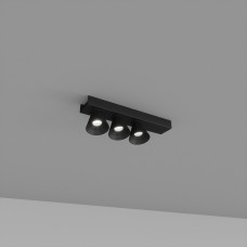 Накладний світильник Skarlat RSLC74131-3 3×7W BK 3000K