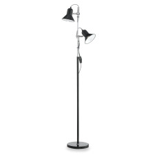 Торшер Ideal Lux Polly 61139 E27 2x60W IP20 черный