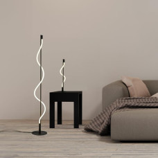 Лампа с неоном в черном корпусе 150 см | Line F | Арт. FL003-1500B BK 