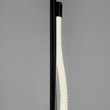 Лампа с оплетенным неоном в черном корпусе 150 см | Line F | Арт. FL003-1500A BK 