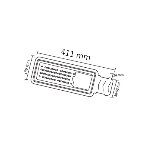 Светильник уличный LED "VEGAS-50" 50 W 6400K