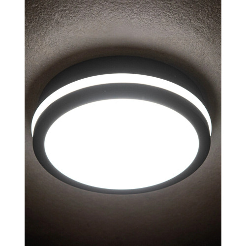 Вуличний світильник Kanlux 38789 Beno LED 1x12W/18W 3000K/3500K/4000K 1610/1740/1740Lm IP65 графітовий