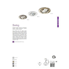 Точковий світильник Ideal Lux SWING FI1 BIANCO (083179)