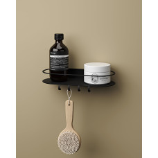 Поличка у ванну Shelf M - Black (RAL 9005)